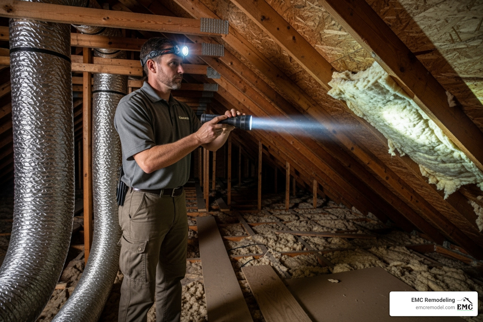 roof and attic inspection