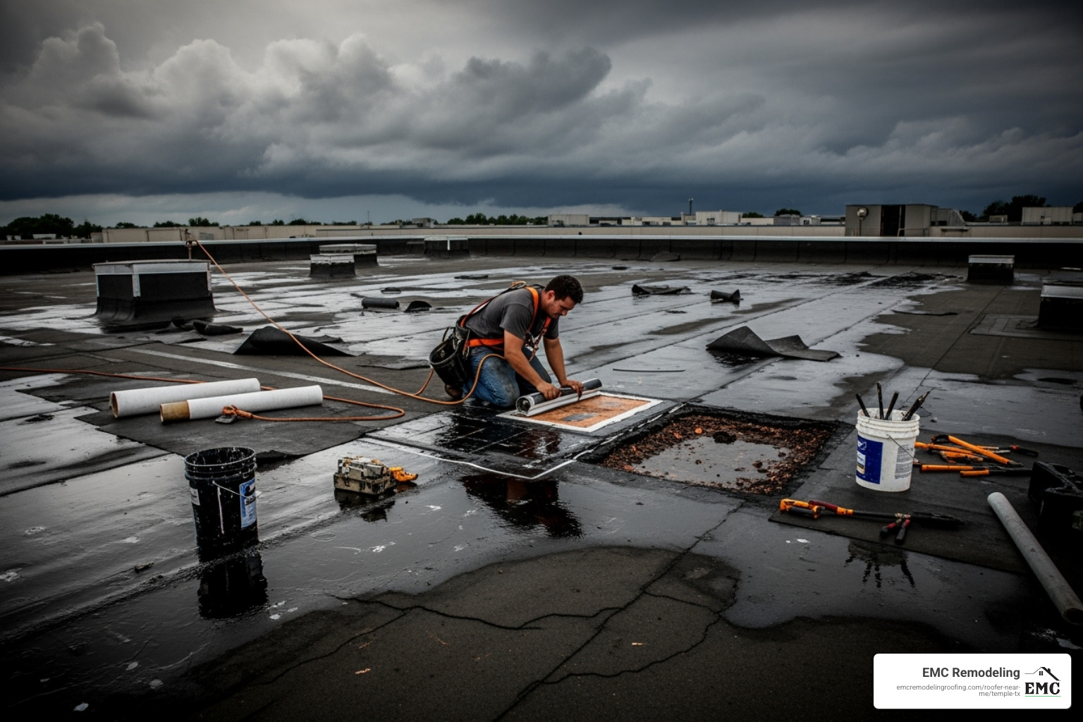 emergency roof patching