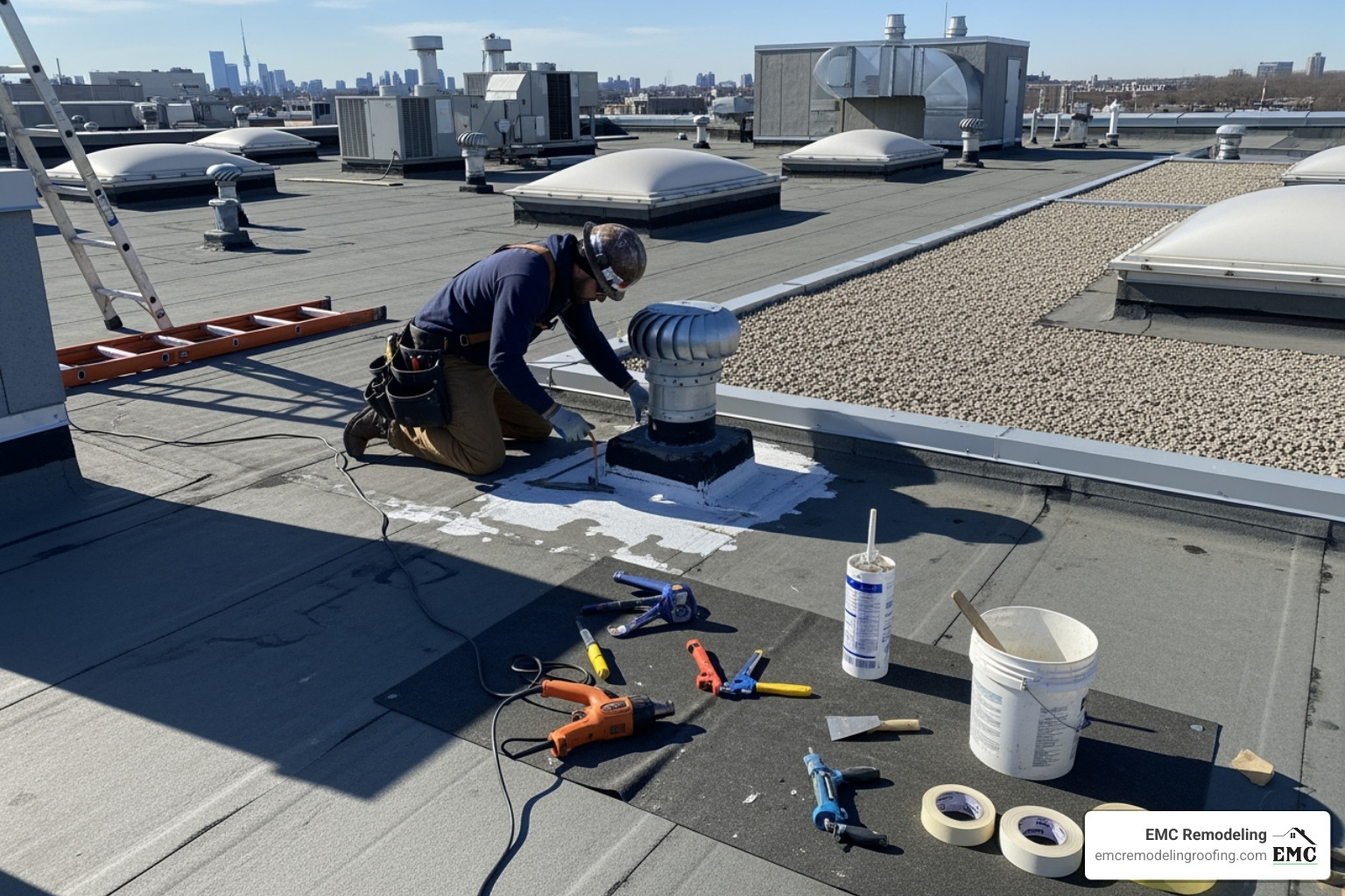 flat roof repair