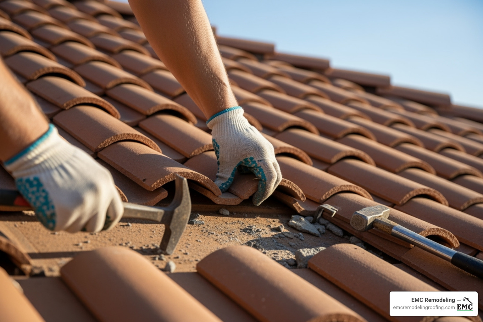 roof tile replacement
