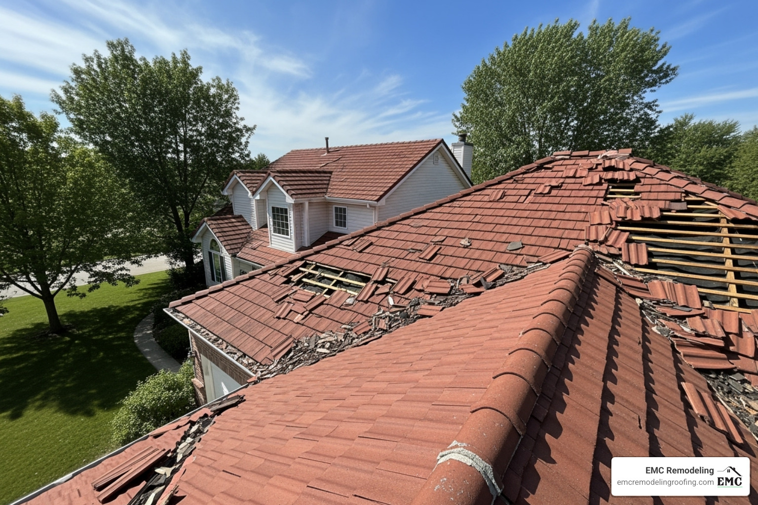 tile roof replacement