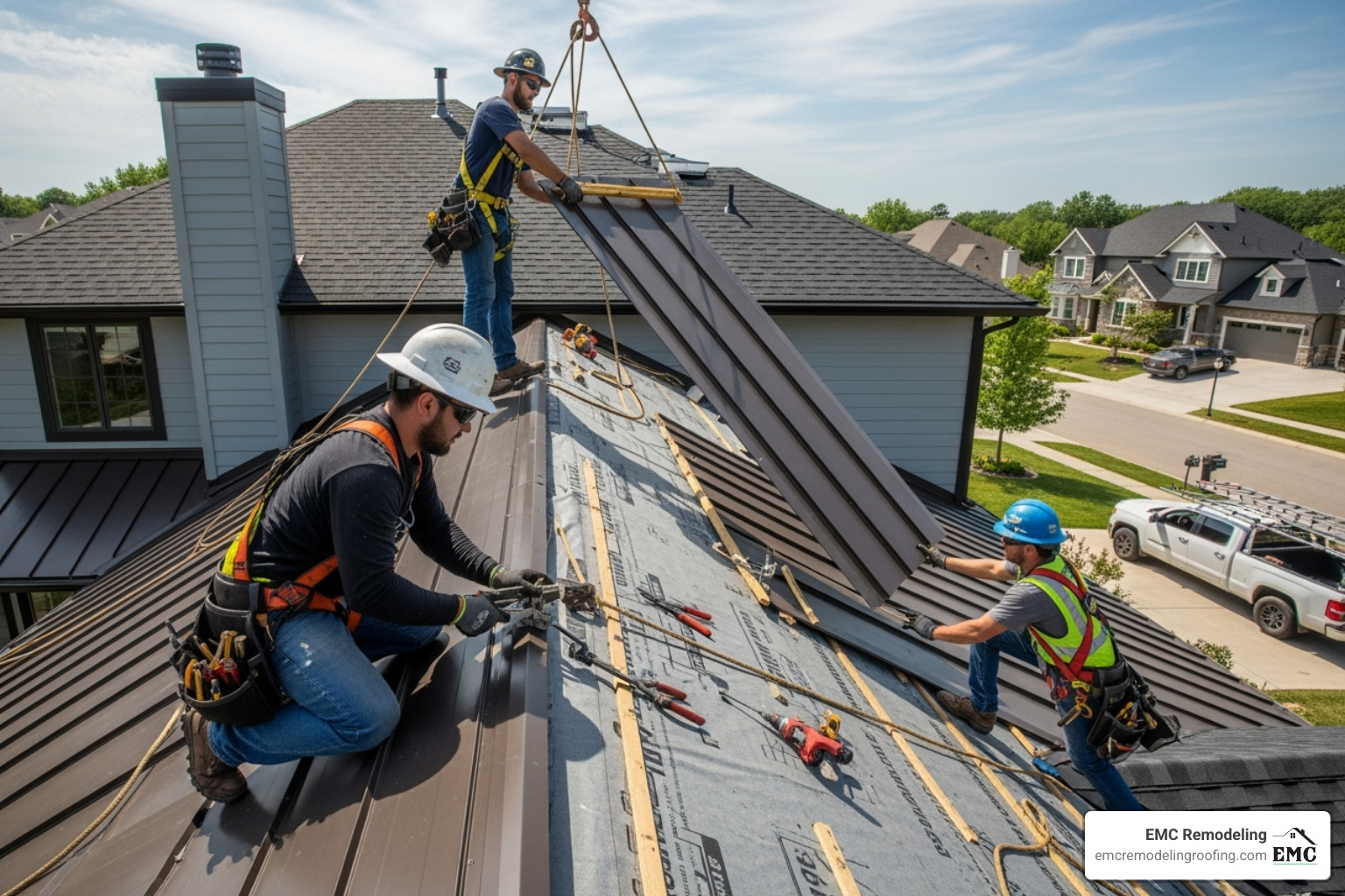 standing seam roof installers near me