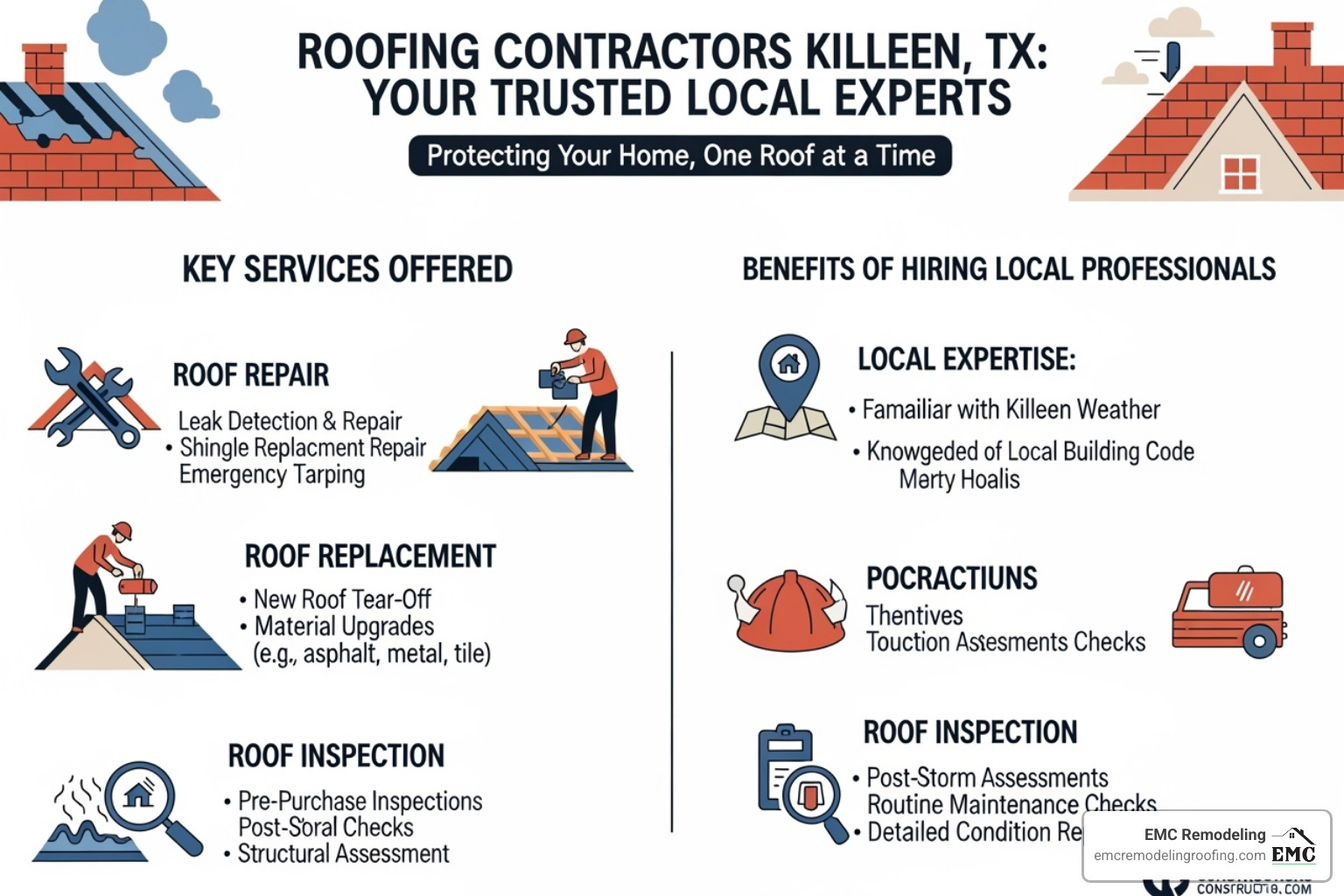 roofing contractors killeen tx