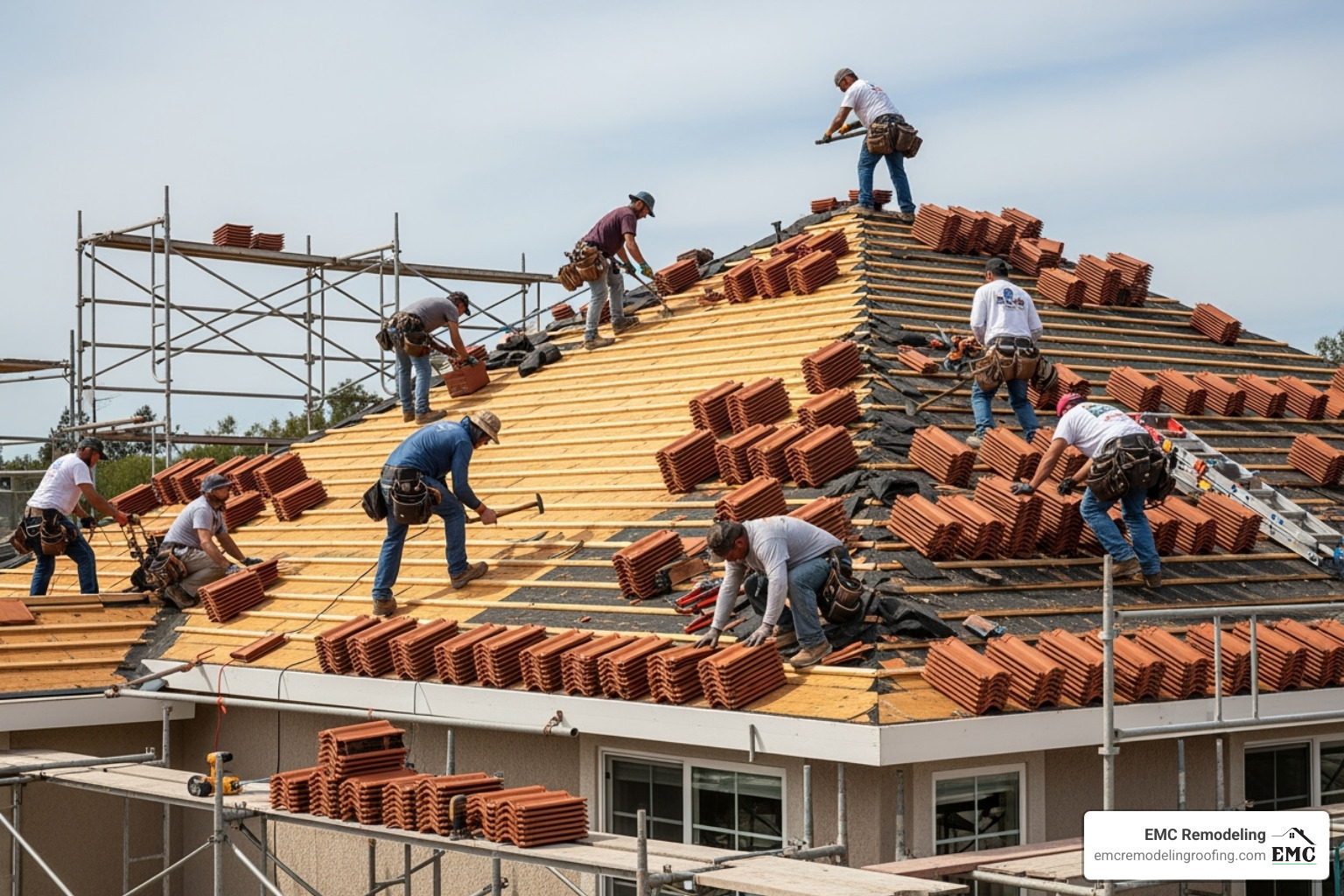 cost of retiling roof