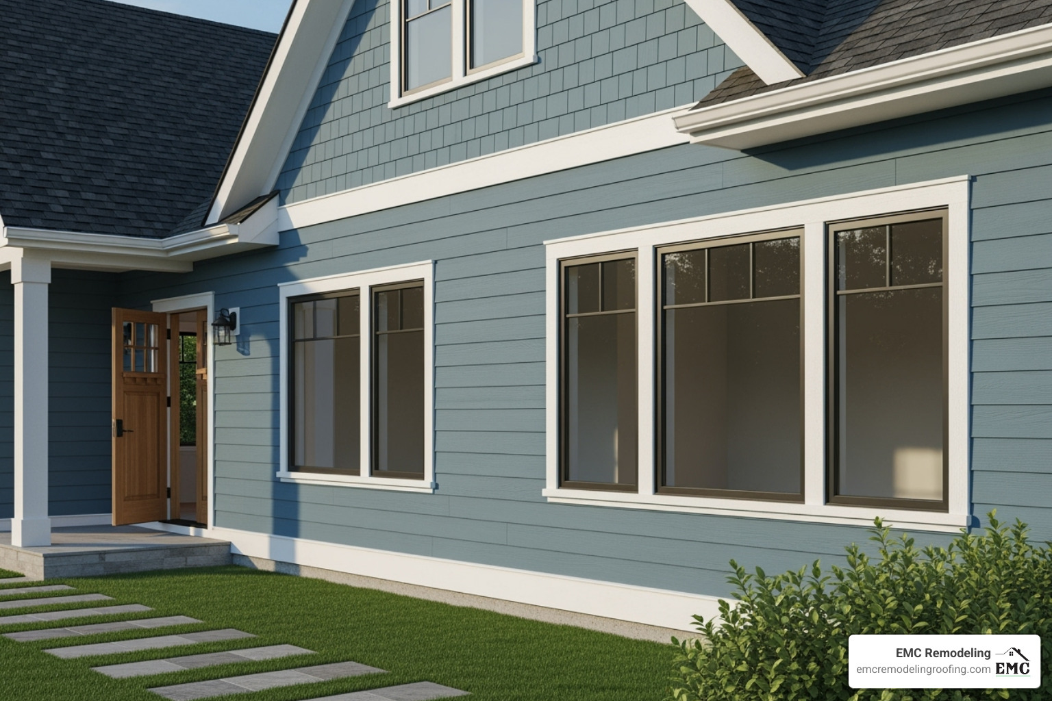 Hardie board siding