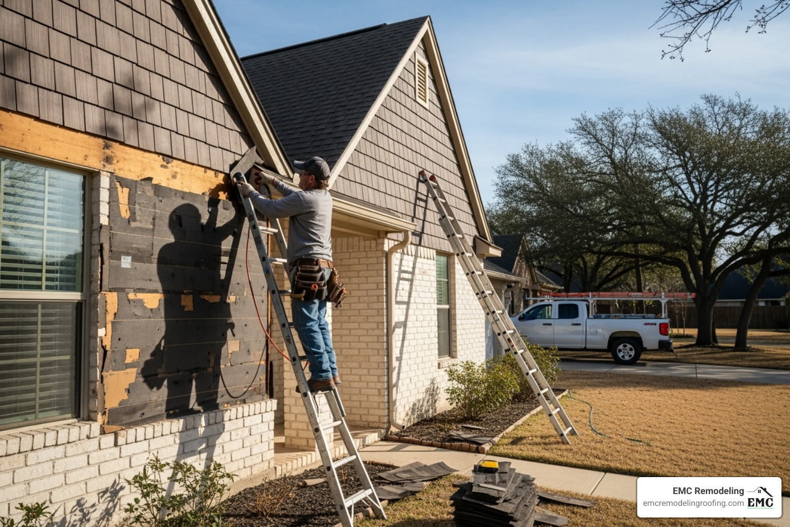 shingle siding repair georgetown tx