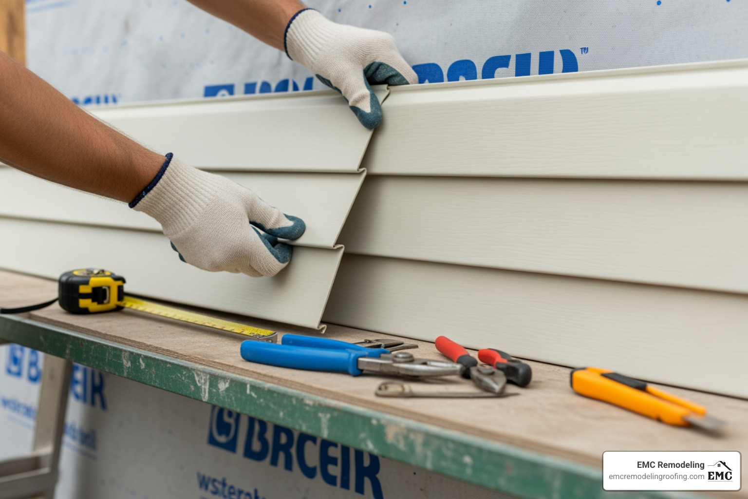 cheap vinyl siding installation