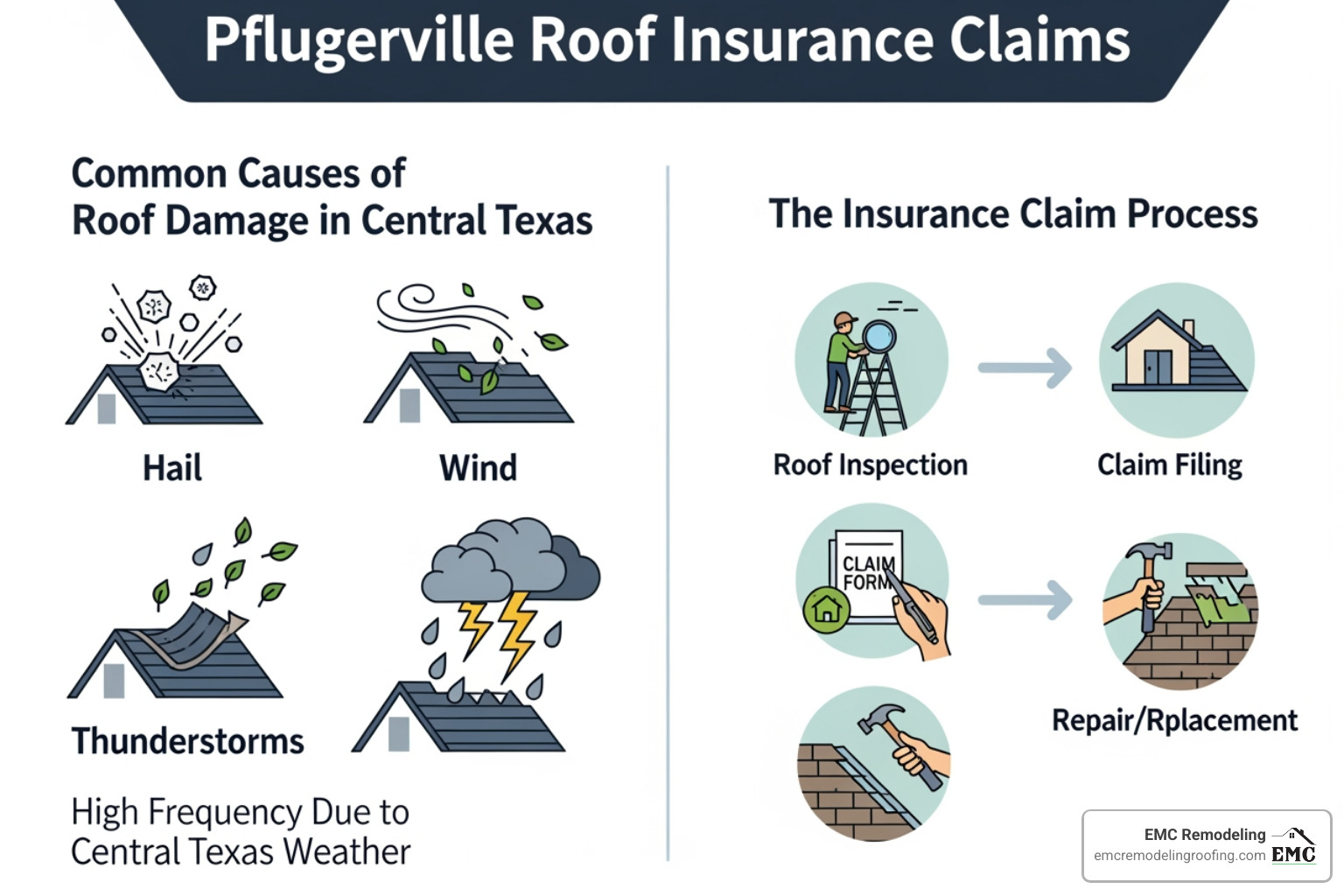 roof insurance claims in pflugerville tx