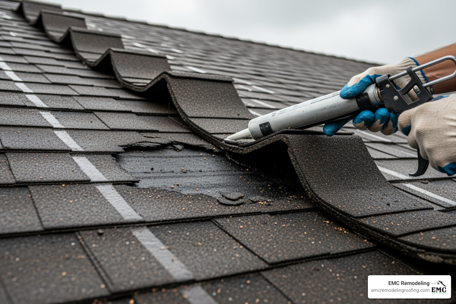 roof shingles leak repair