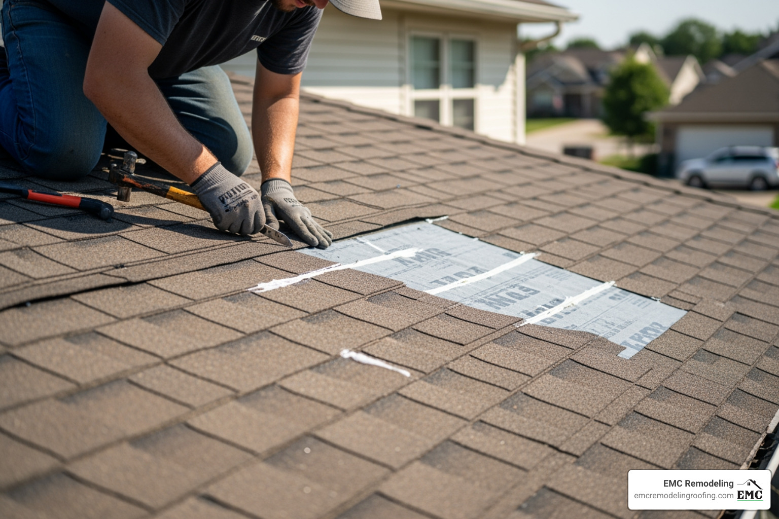 patch asphalt shingle roof