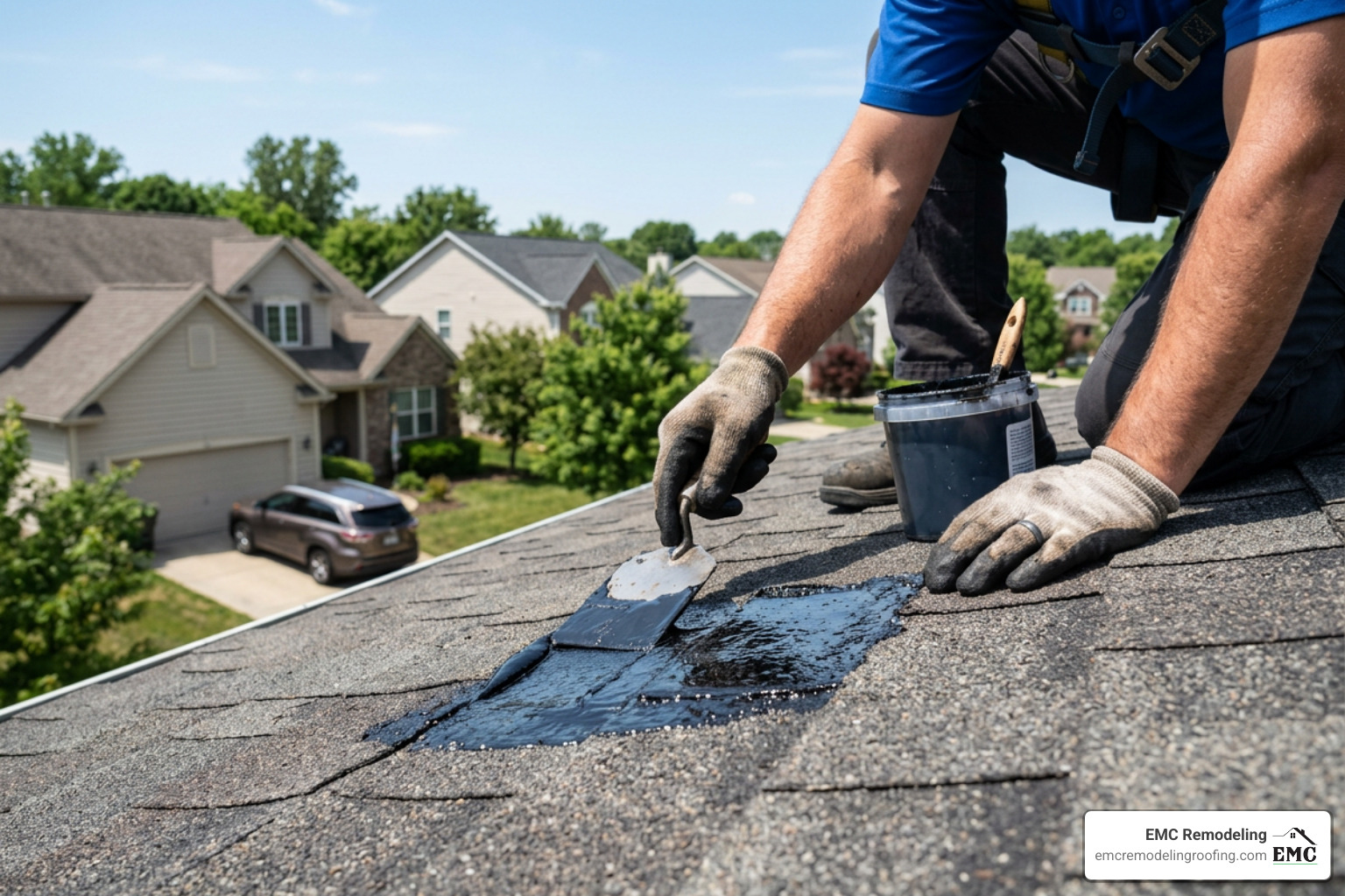 roofing tar patch