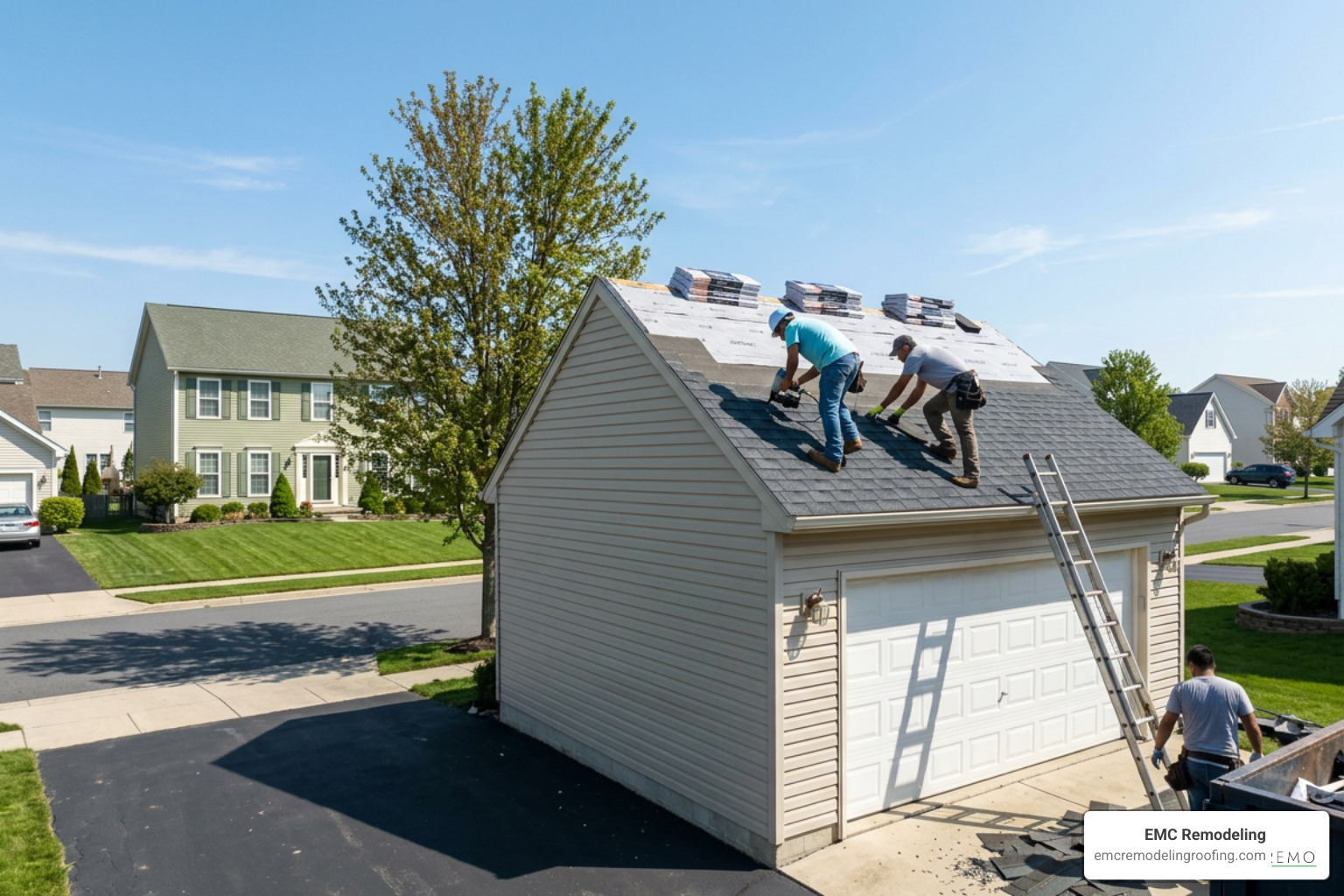 garage roof replacement near me